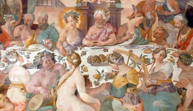 Il “Convivio degli Dei” nella villa di Corliano